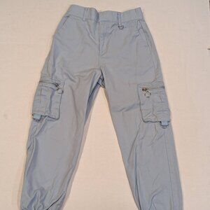 Women's Forever 21 Light Blue Cuffed Ankle Pants Size Medium